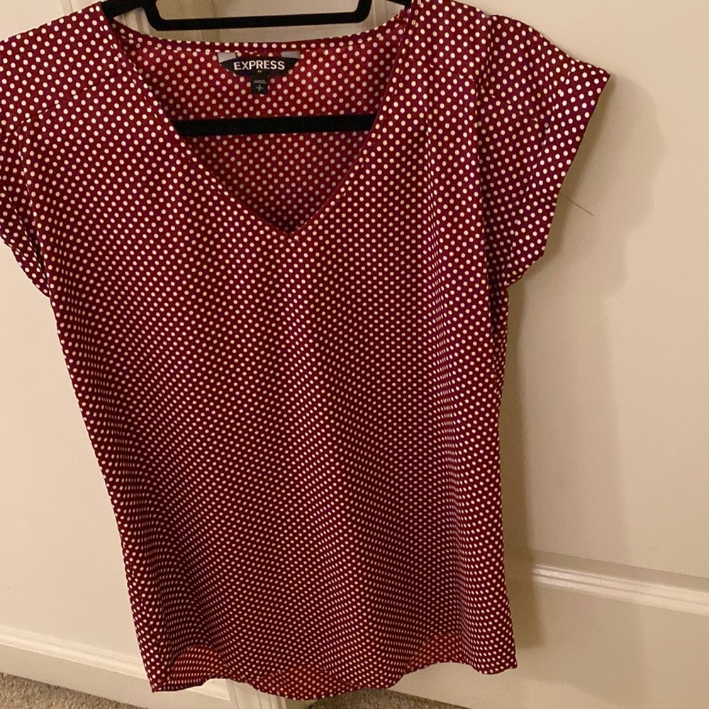 Maroon Express top